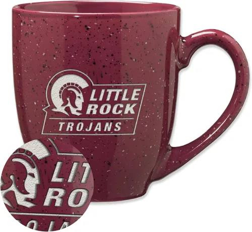 Miniatura 480 de Rico Industries NCAA Virginia Tech Hokies Maroon - Taza de café de cerámica grabada con láser, color del equipo, 16 onzas