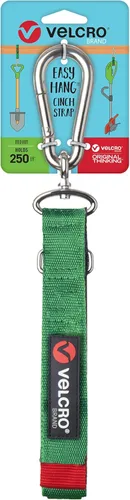 Miniatura 10 de Velcro Brand Easy Hang - Organizador de manguera de jardín o cable de extensión. Soporta hasta 100 libras. Correas resistentes perfectas