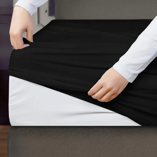 Miniatura 7 de Utopia Bedding - Protector de colchón impermeable prémium, funda de colchón hecha de viscosa de bambú, transpirable, estilo ajustado con bolsillos