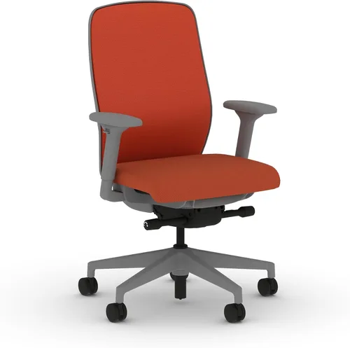 Miniatura 17 de HON Nucleus - Silla de trabajo con control avanzado de inclinación sincronizada, silla de oficina con soporte lumbar, brazos ajustables en altura