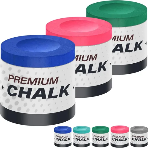 Miniatura 10 de SOLROS - 3 piezas de tiza de billar para billar de alta calidad, cubos puros redondos, accesorios de mesa de tiza de alto rendimiento, baja