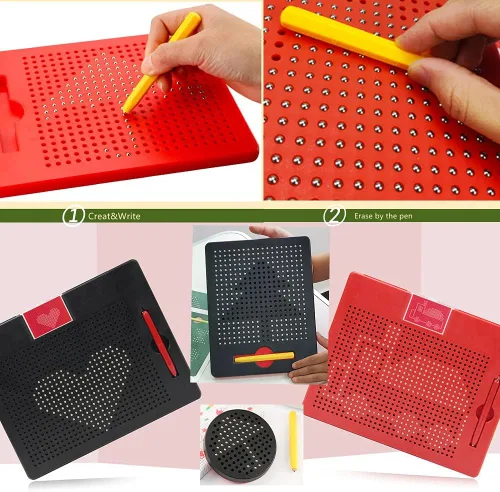 Miniatura 5 de Lápiz óptico de repuesto magnético para dibujo magnético, bolígrafos de repuesto para tablero de dibujo magnético, repuesto de bolígrafo Magnapad