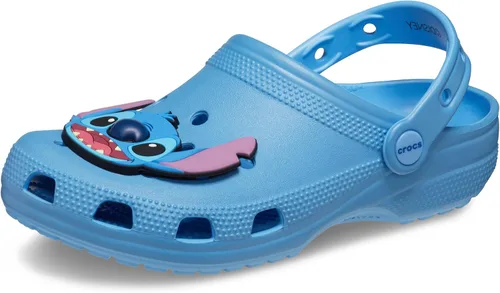 Miniatura 9 de Crocs Zuecos clásicos de puntada para niños, acetato de vinilo de etileno, diseño de punta redonda, correa de talón pivotante Puntadas/Floral