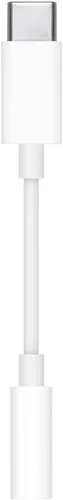 Apple - Adaptador USB-C a conector de audífonos de 3.5 mm (9⁄64 pulgadas)