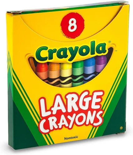 Miniatura 3 de Crayola Crayones grandes, surtidos (8 unidades), crayones gigantes para niños y niños pequeños, a partir de 2 años