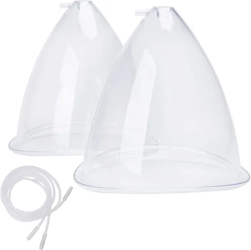 tazas de la máquina de la terapia del vacío 1500ML, tazas extra grandes de la máquina de ahuecamiento del vacío con la manguera de Y