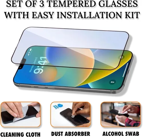 Miniatura 4 de Gorilla Glass - Protector de pantalla compatible con iPhone 15 Pro