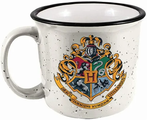 Miniatura 4 de Spoontiques Taza de cerámica para caravana de Harry Potter, 14oz - Apta para microondas y lavavajillas, para bebidas frías y calientes - Ravenclaw