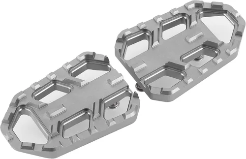 Reposapiés ancho para motocicleta, pedales de aleación de aluminio aptos para DL650 DL1000 VSTROM/pedal de descanso para accesorios de motocicleta
