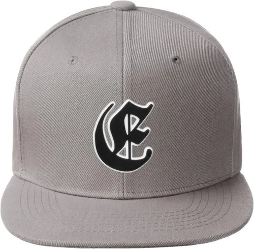 Miniatura 957 de Daxton Gorra clásica con visera de billete plano con letras del alfabeto inglés antiguo de la A a la Z