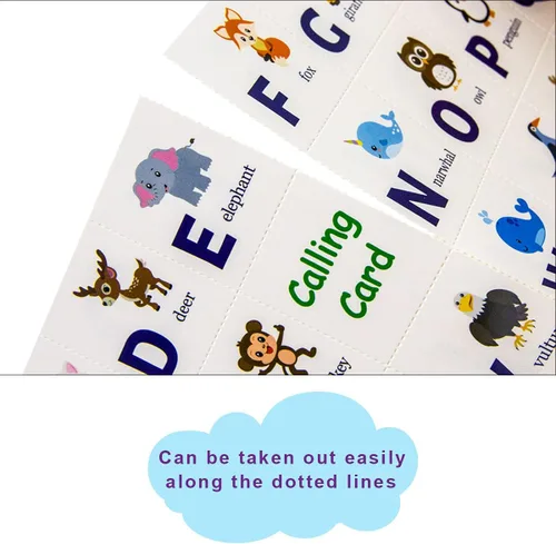 Miniatura 3 de Fancy Land Juego de bingo del alfabeto, juego educativo de aprendizaje de letras para niños, escuela, aula, hogar, suministros para fiestas