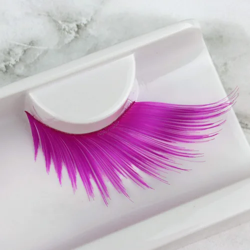 Miniatura 8 de Elegant Lashes QUEENIE Halloween Pride Rainbow colorido desfile pestañas postizas (negro)