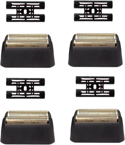 Miniatura 8 de Juego de 2 piezas de repuesto profesional de la serie 5 Star Finale Shaver Shaper Super Close Gold Foil y cortador de barra compatible con Wahl