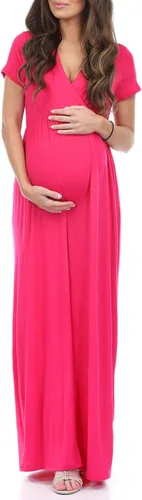Miniatura 2 de Vestido de maternidad de manga corta para mujer, fabricado en EE.UU.