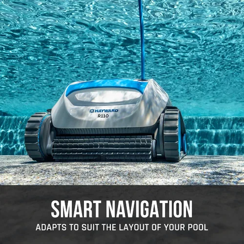 Miniatura 6 de Hayward The Pool Cleaner R110 - Limpiador robótico (2024) - Cesta fácil de limpiar de carga superior, navegación inteligente, temporizador