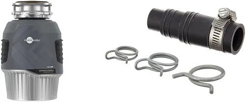 Miniatura 12 de InSinkErator EVOLUTION 1 HP 1 CV, Serie Avanzada de Triturador de Residuos Alimenticios con Alimentación Continua, Gris
