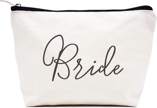 Miniatura 53 de LIBIHUA Obtener regalo de boda - Bolsa de maquillaje bolsa de cosméticos bolsa de viaje, Beige, 10-En Mi Madre del Pájaro