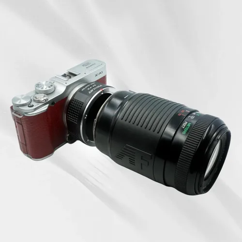 Miniatura 4 de PHOLSY Adaptador de montaje de lente EF a FX, enfoque manual compatible con lente Canon EOS EF EF-S a cuerpo de cámara Fuji X Mount compatible