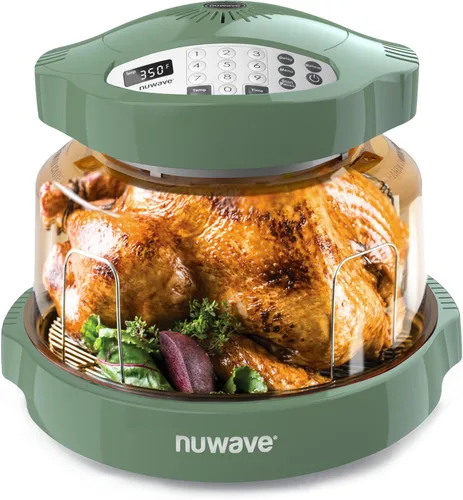 Miniatura 12 de Nuwave Horno infrarrojo Pro Plus 2, encimera, convección, cocina fresca o congelada, sin descongelación ni precalentamiento, cocina saludable, calor