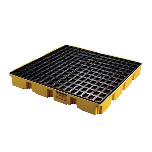 Miniatura 17 de Eagle Plataforma modular para derrames de un tambor, 26.25"x26"x6.5", sumidero de 15 galones, bandeja de contención de capacidad de carga de 2,000