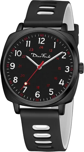 Diaofendi Reloj de enfermera impermeable para profesionales médicos, mujeres y hombres, 24 horas con segunda mano, esfera militar fácil de leer