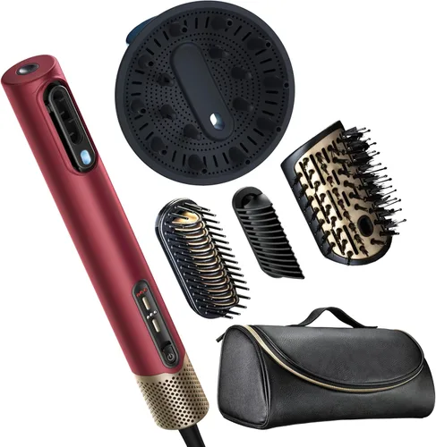 Miniatura 13 de Infiniti PRO CONAIR DigitalAIRE - Varita de secado de pelo, alisadora y estilizadora, secador digital todo en uno iónico, incluye 4 accesorios