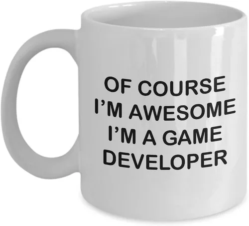 Miniatura 3 de Regalos para diseñador de videojuegos – de Curso Im Awesome – taza de café taza de té divertida bonita etiqueta de reconocimiento recompensa idea