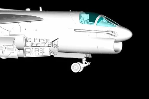 Miniatura 9 de Hobby Boss A-7H Corsair II - Kit de construcción de modelo de avión