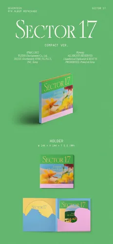 Miniatura 2 de DREAMUS SEVENTEEN - 4º Álbum Reempaque SECTOR 17 COMPACT ver. CD [ver aleatorio]