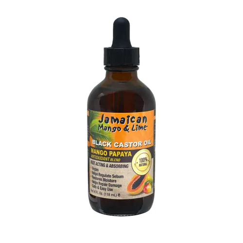 Miniatura 6 de Jamaican Mango & Lime Aceite de ricino negro – Aceite para cabello y cuero cabelludo para mechones, trenzas, giros y cabello natural – Fortalece