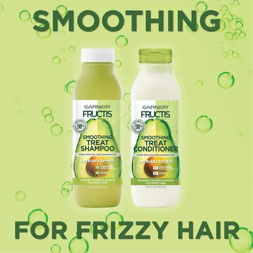 Miniatura 3 de Garnier Fructis Acondicionador suavizante para tratar con 98 % de ingredientes derivados naturalmente, aguacate, nutre y suaviza para cabello