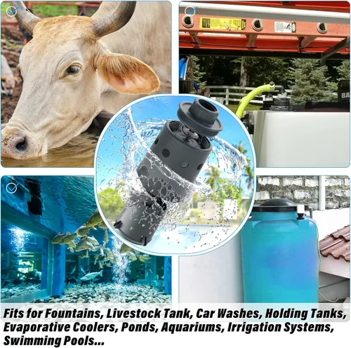 Miniatura 7 de Sistema de riego de válvula de flotador de 1 pulgada diseñado para control de nivel de agua, llenado y apagado automático, garantizar un suministro