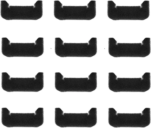 Miniatura 5 de Cirfifth Sponge - Paquete de 8/12 filtros de espuma para fuente de agua para gatos, filtros de fuente de repuesto para fuente de mascotas