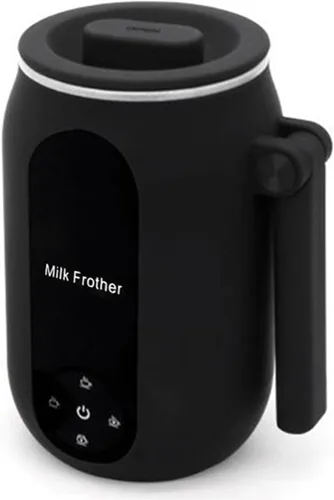 Miniatura 2 de Espumador de leche eléctrico y vaporizador, vaporizador de leche eléctrico 4 en 1, espumador de leche y calentador de 15.2 fl oz, máquina automática