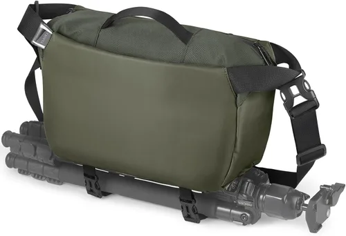 Miniatura 7 de TAAOKA - Funda para cámara en bandolera, estuche impermeable para cámara con soporte para trípode, bolsa de hombro para cámaras DSLR/SLR/sin espejo