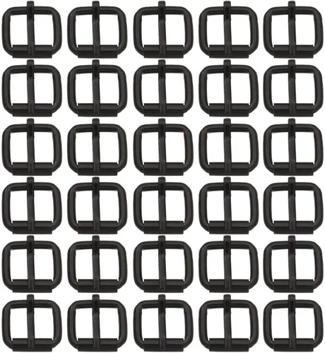 Miniatura 14 de BIKICOCO Hebilla de rodillo, 3/4 pulgadas de talón Rolling Bar Hebillas para bolsos Correas de correas de cuero