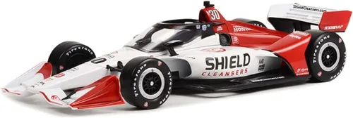 INDYCAR Greenlight 11155 2022 NTT Series - #30 Christian Lundgaard/Rahal Letterman Lanigan Racing, Limpiadores de Escudo (Configuración de Camino)