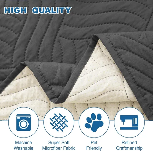 Miniatura 7 de Deep Dream Fundas impermeables para silla reclinable, funda antideslizante para sofá reclinable, protector de muebles para niños perezosos, funda