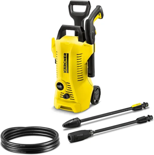 Miniatura 2 de Kärcher 1700 PSI K 2 - Paquete de lavadora eléctrica a presión con manguera de 26 pies, 2 varitas de pulverización, limpiador universal