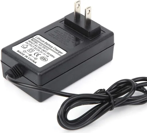 Miniatura 3 de Adaptador de pistola de masaje AC DC 100 a 240V Pistola muscular Cargador Adaptador Cable de alimentación (25.2 V)