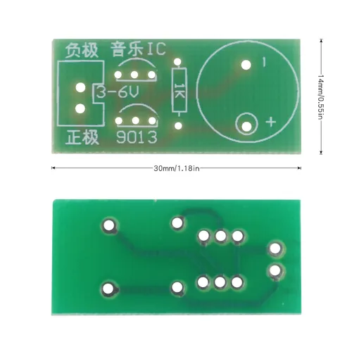 Miniatura 5 de Kit de práctica de soldadura DIY a Alice Music IC Little Kit Kit de circuito enchufable Kit de soldadura para principiantes (06ALS05)