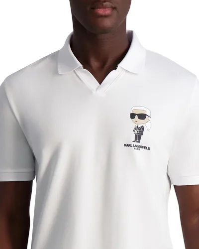 Miniatura 4 de Karl Lagerfeld Paris Men's Casual Short Sleeve Collared Polo
