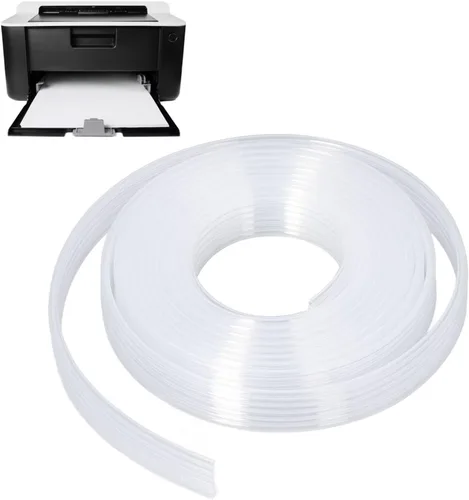 Miniatura 5 de Tubo de tinta flexible de repuesto de 6 líneas Tubo de tinta de impresora de 9.8 ft Tubo de tinta HTPE resina UV Tubo de tinta (transparente)