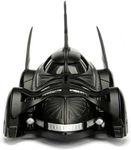 Miniatura 4 de Jada DC Comics Batimóvil de Batman Forever & Figura de Batman, vehículo de metal fundido 1:24 con figura