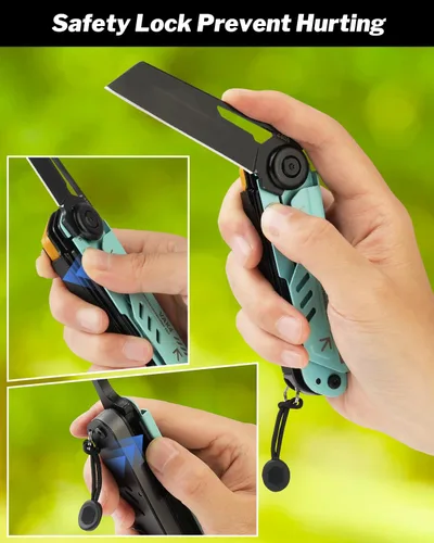Miniatura 3 de VIPERADE VAK4 Multiherramienta de bolsillo para hombres, multifuncional 21 en 1 con funda, para camping al aire libre, supervivencia y uso diario