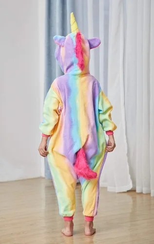 Miniatura 9 de Pijama unisex de unicornio para niños, disfraz de Halloween, regalo de cumpleaños