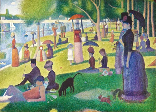 Miniatura 2 de MasterPieces Rompecabezas de 1000 piezas para adultos, familia o jóvenes, A Sunday On La Grande Jatte, 19.25 x 26.75 pulgadas
