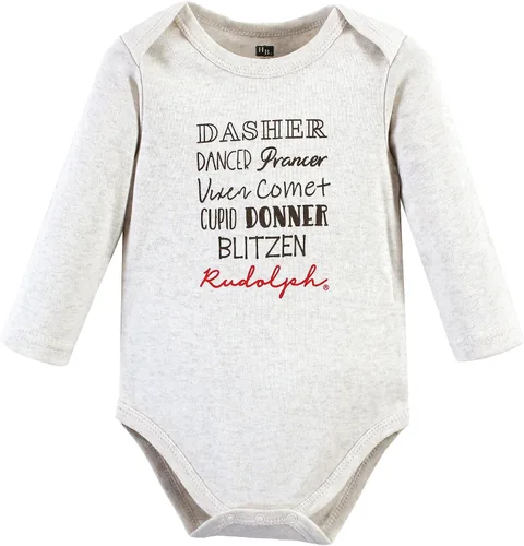 Miniatura 5 de Hudson Baby - Body de algodón de manga larga para bebé