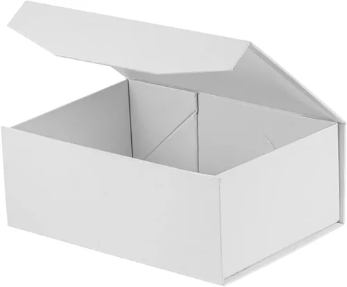 Miniatura 16 de Caja de regalo negra con tapa de 12 x 8 x 2.5 pulgadas, caja de regalo magnética para envolver, caja de regalo a granel para regalo, grano de malla