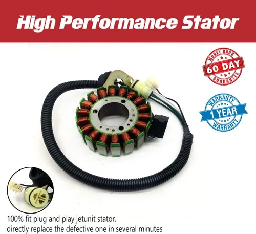 Miniatura 6 de Estator para Yamaha Jet-Ski 6D3-81410-01-00 (2005-2009) VX110 Sport /VX110 Deluxe (2005 2006 2007 2008 2009)